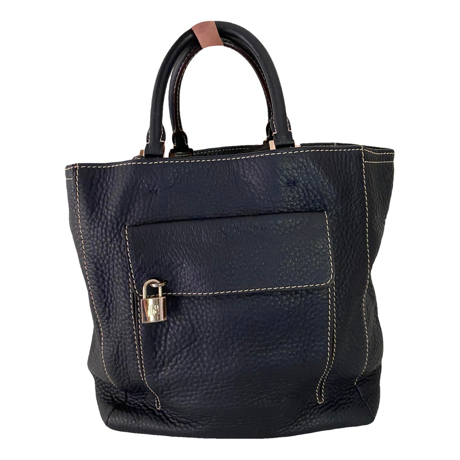 Leather handbag