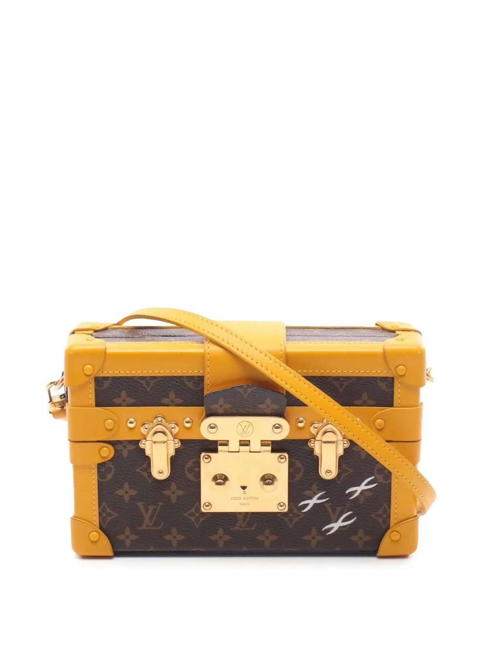 2015 Monogram Petite Malle crossbody bag
