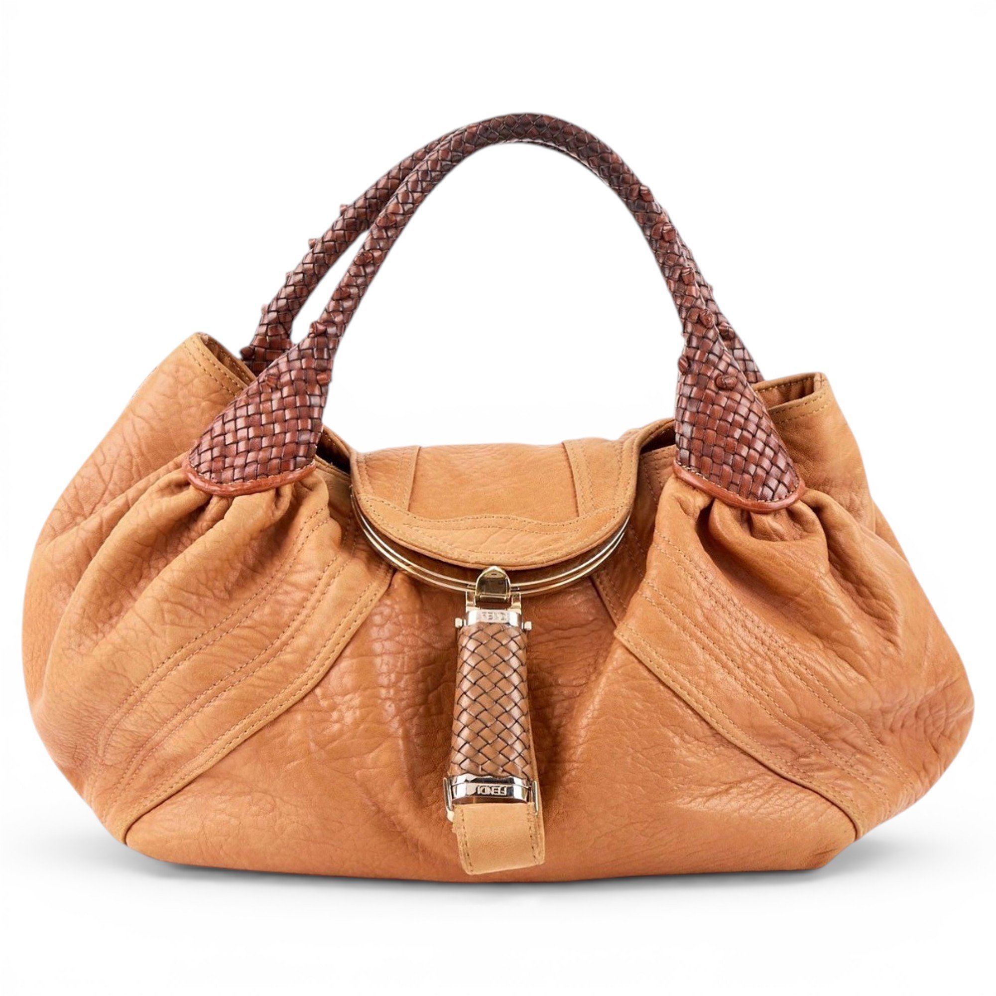 Spy leather handbag