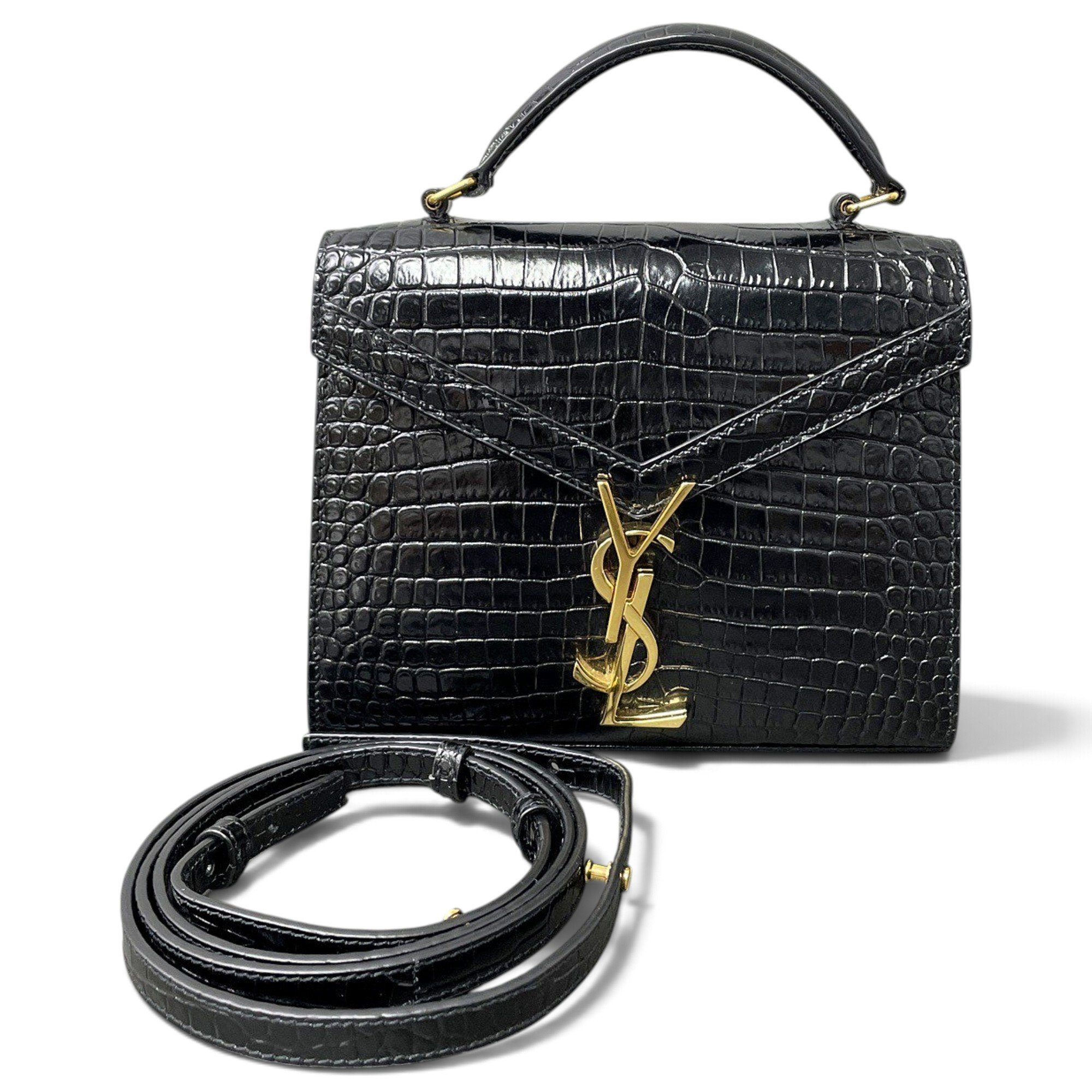 Cassandra Top Handle leather handbag