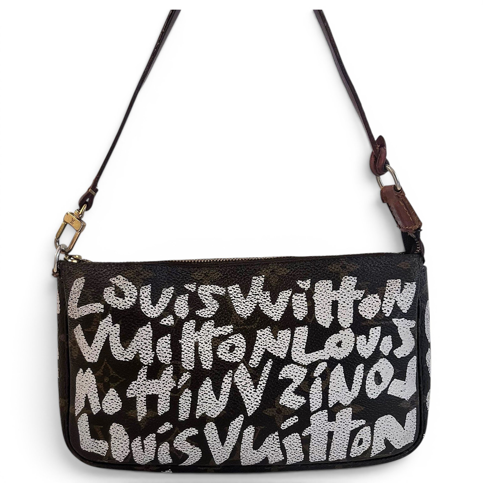 Pochette Accessoire leather handbag