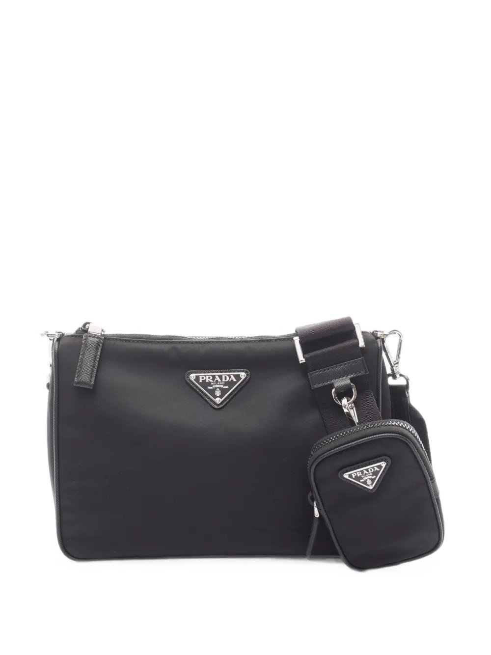 2020s Tessuto Saffiano shoulder bag