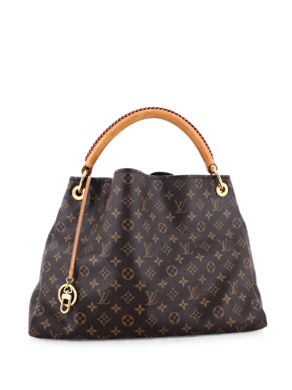 Artsy Handbag Monogram Canvas MM hobo bag
