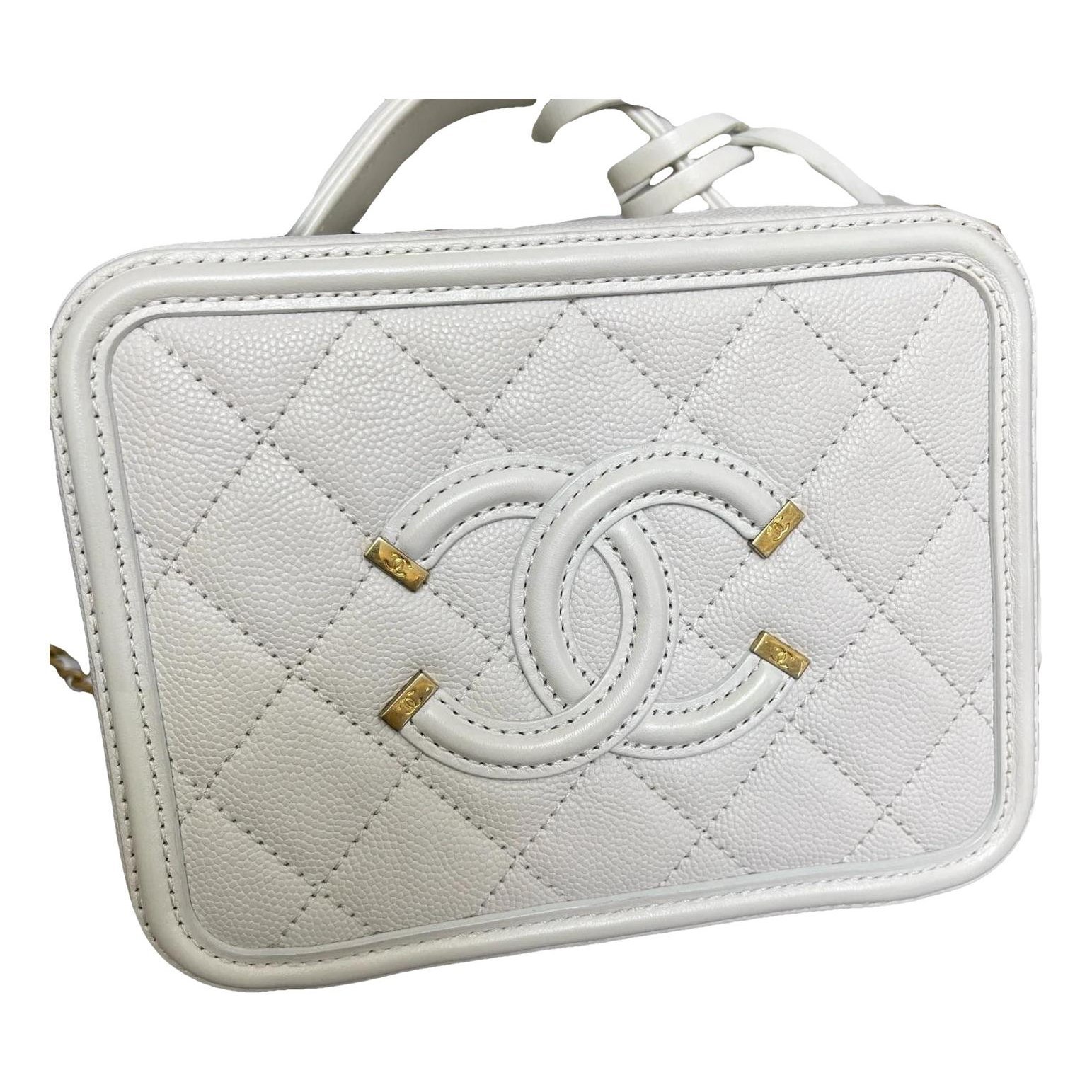 Vanity leather crossbody bag