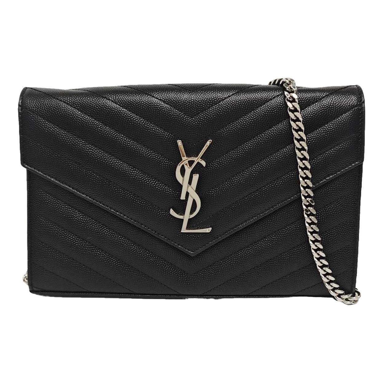 Baby monogramme leather handbag