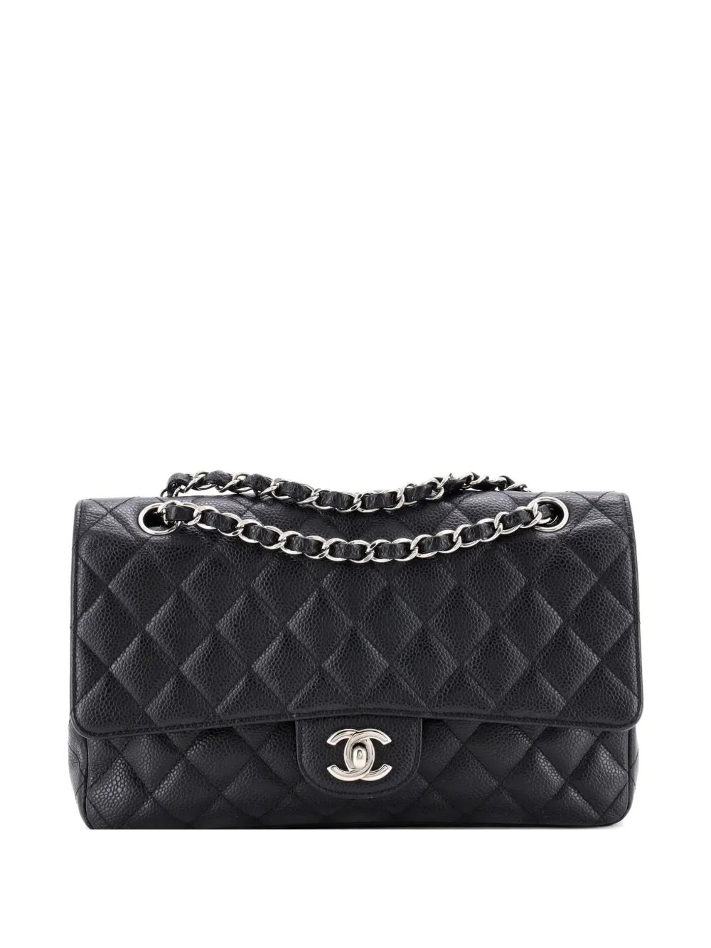 Classic Double Flap Bag Quilted Caviar Medium shoulder bag