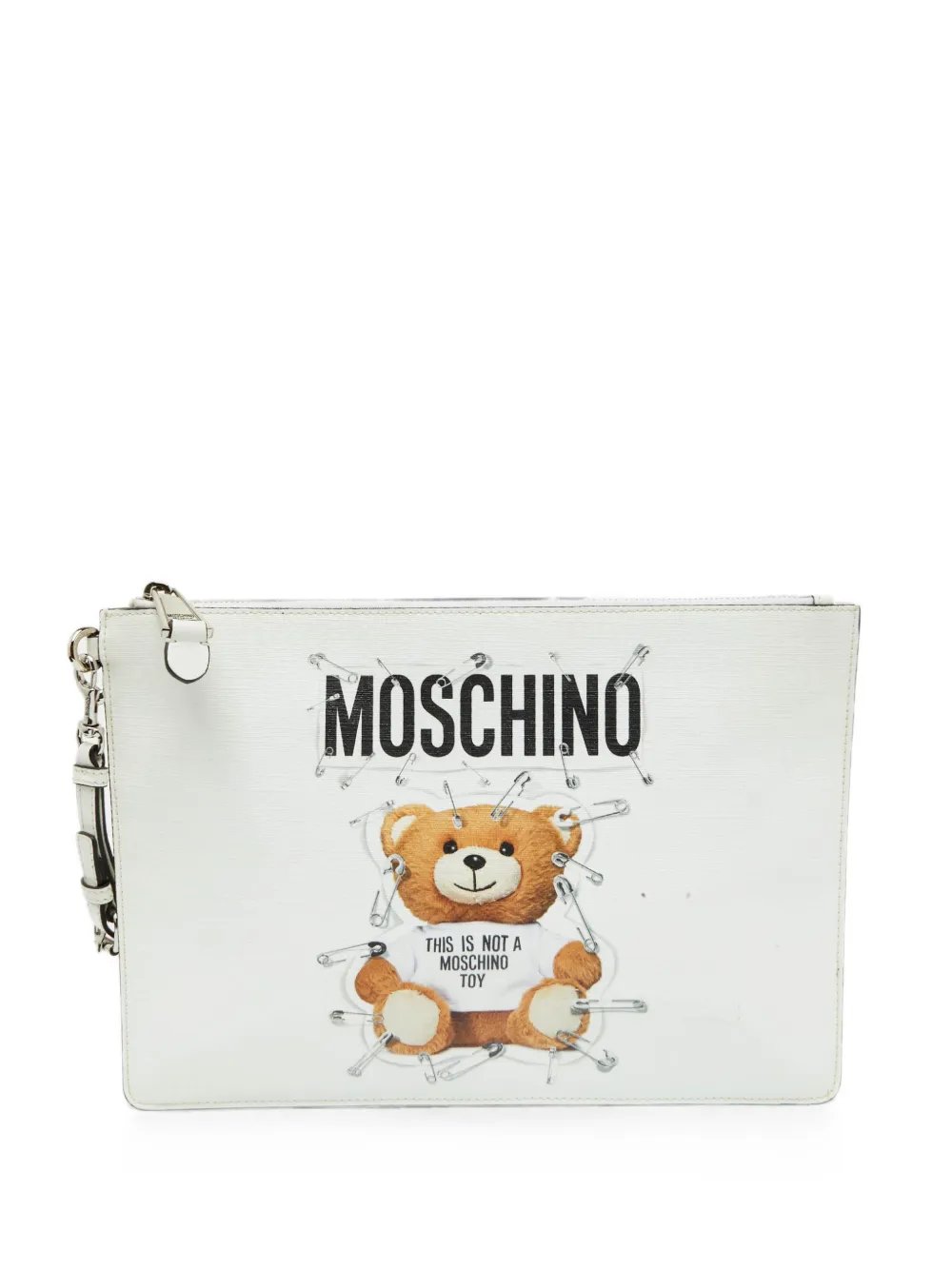 This Is Not A Moschino Toy wristlet clutch bag