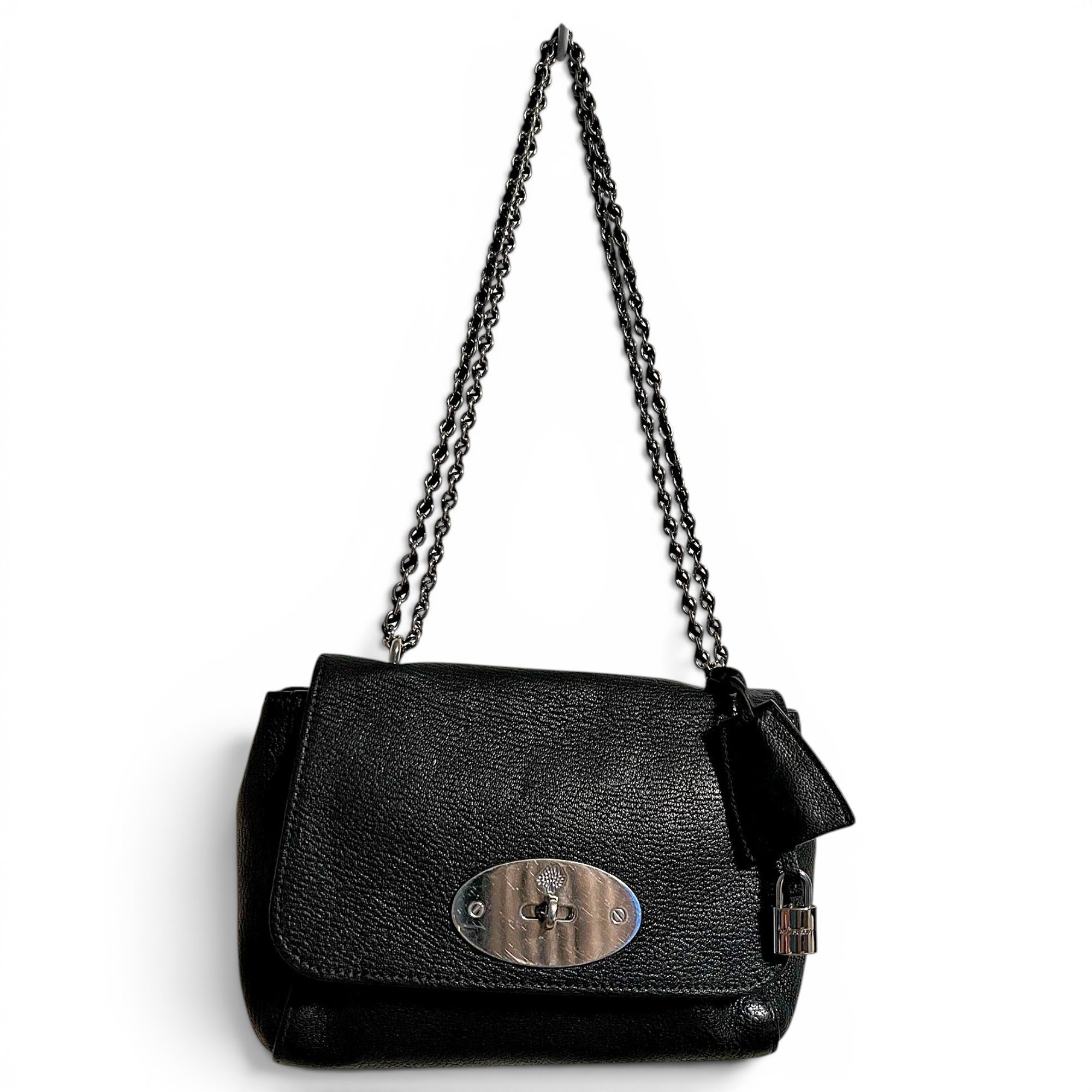 Lily leather handbag