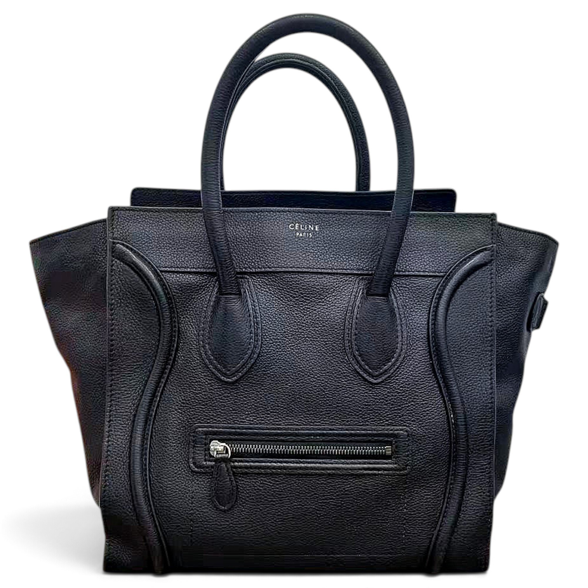 Luggage leather handbag