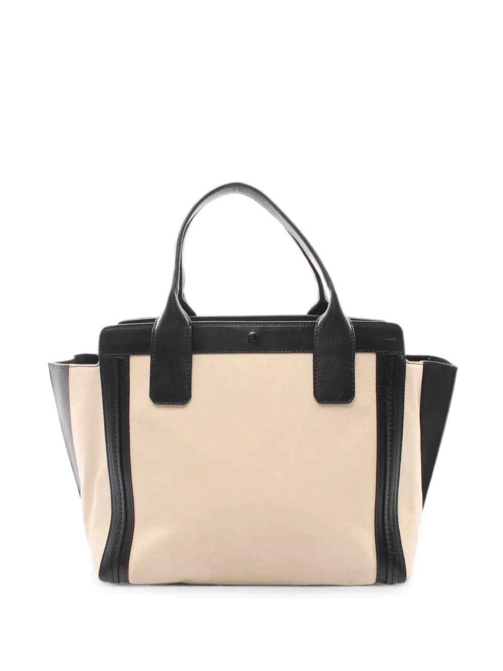 2000s Allison leather tote bag