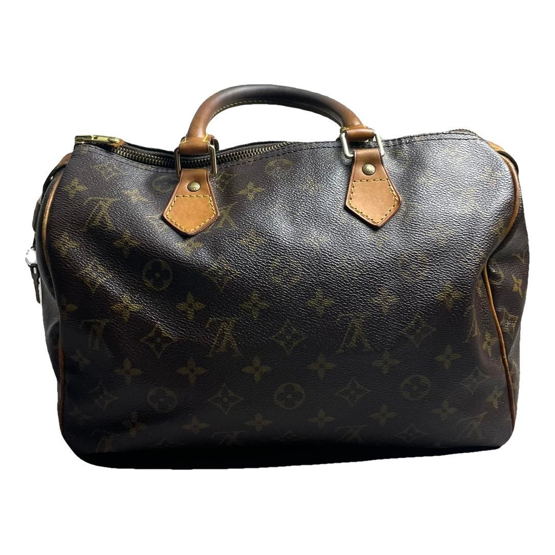 Speedy leather handbag