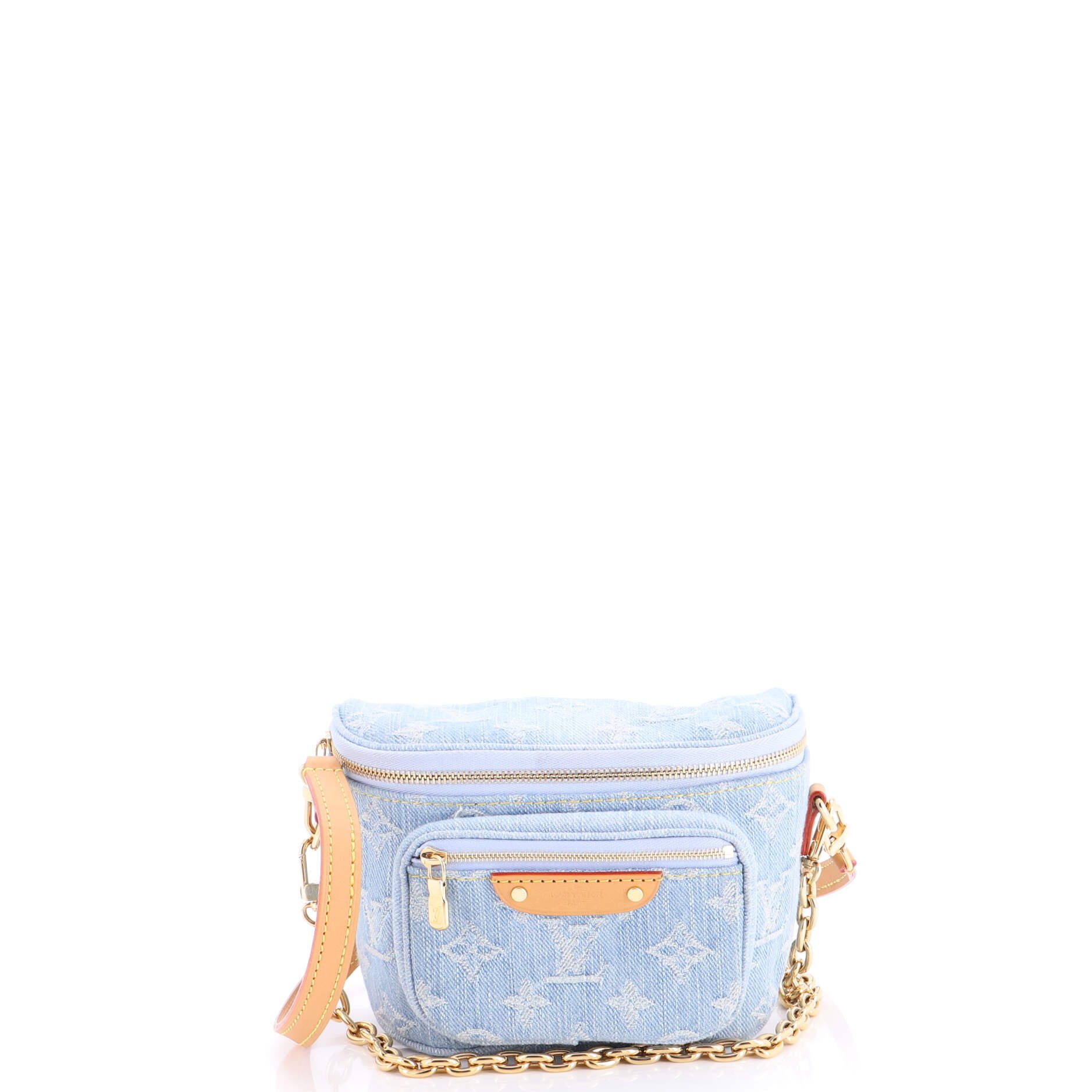 Bum Bag Monogram Denim Mini