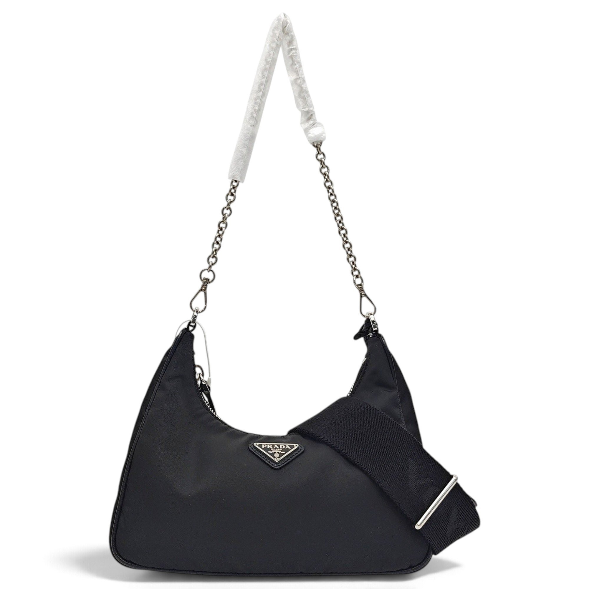 Re-edition cloth handbag