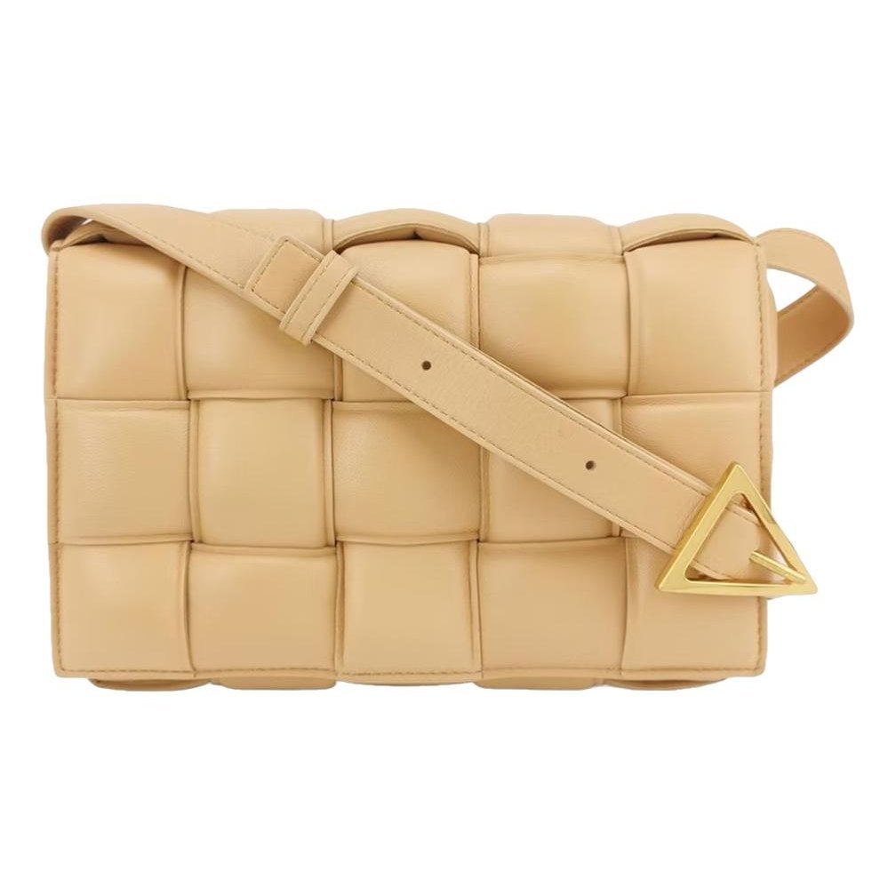 Cassette leather handbag