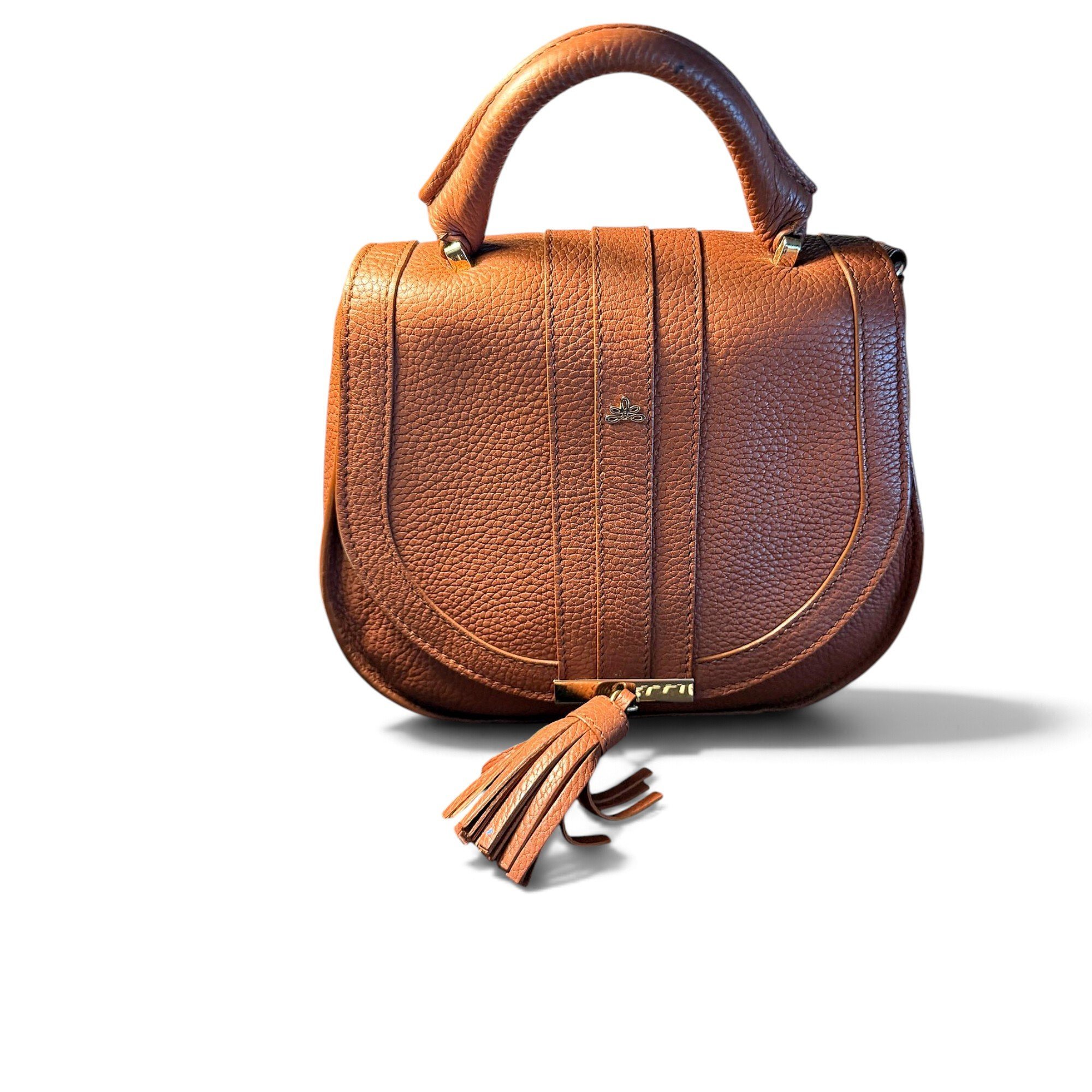 Leather handbag