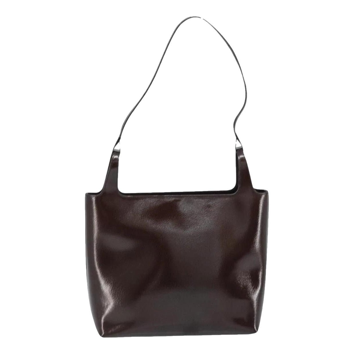 Leather tote