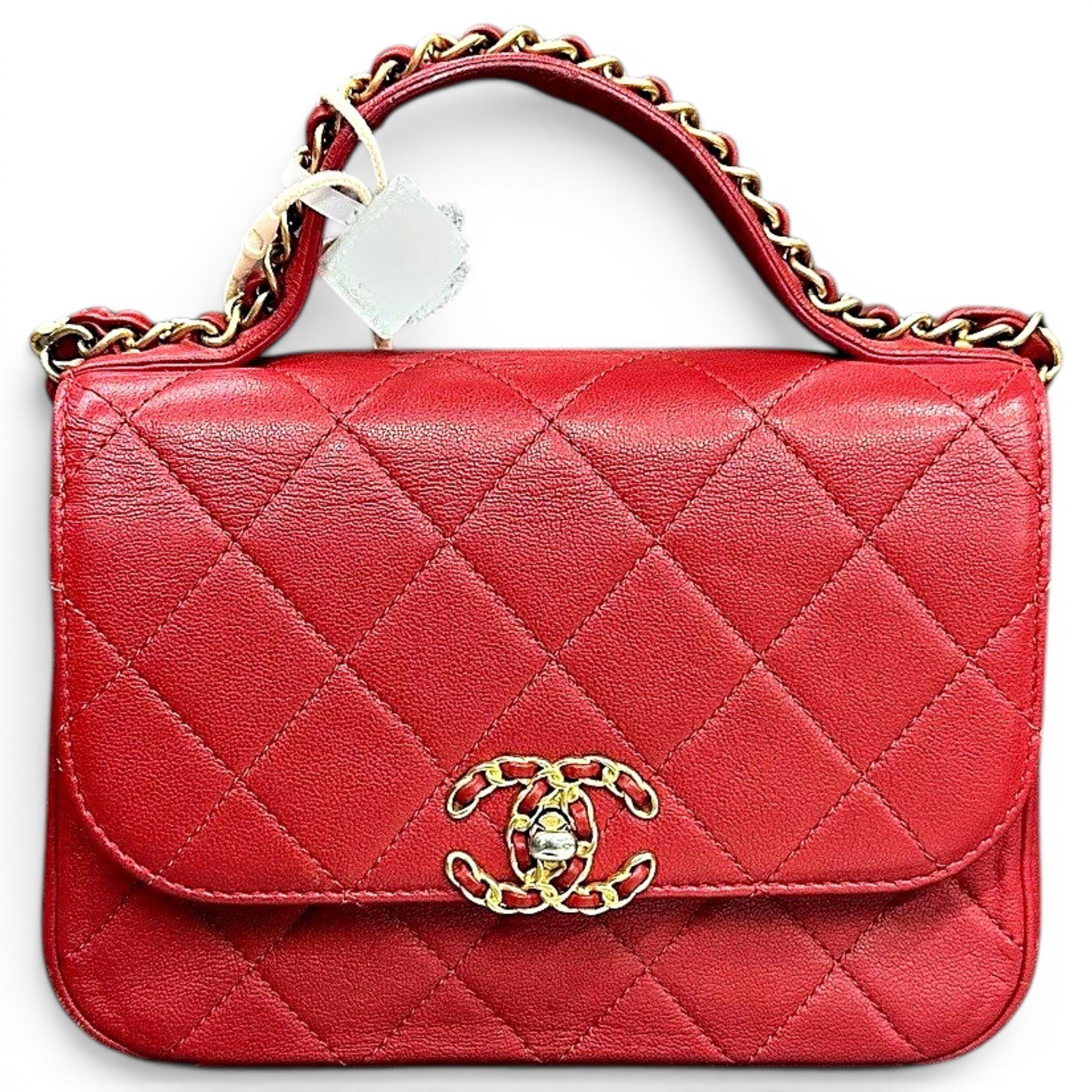 Chanel 19 leather handbag