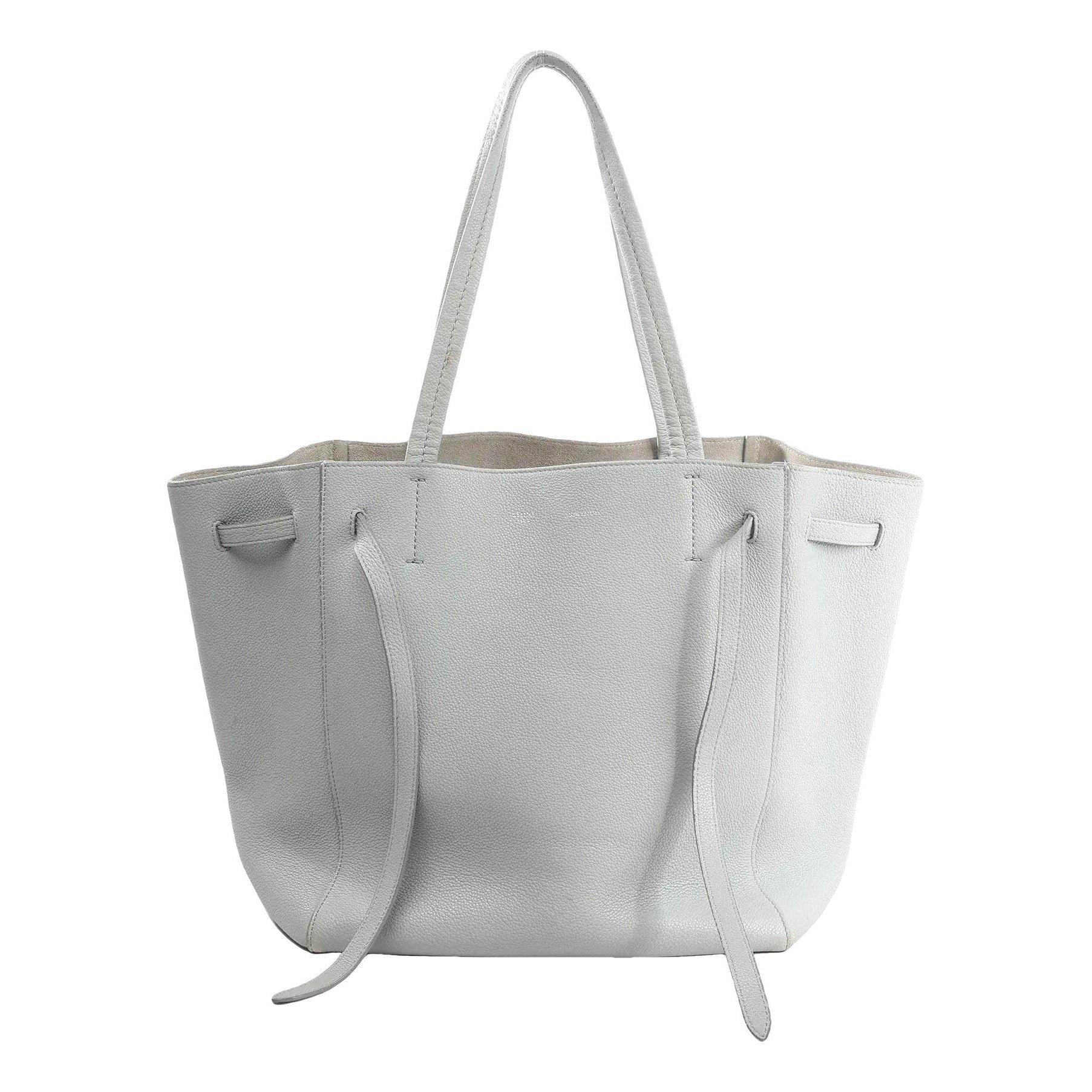 Cabas leather handbag