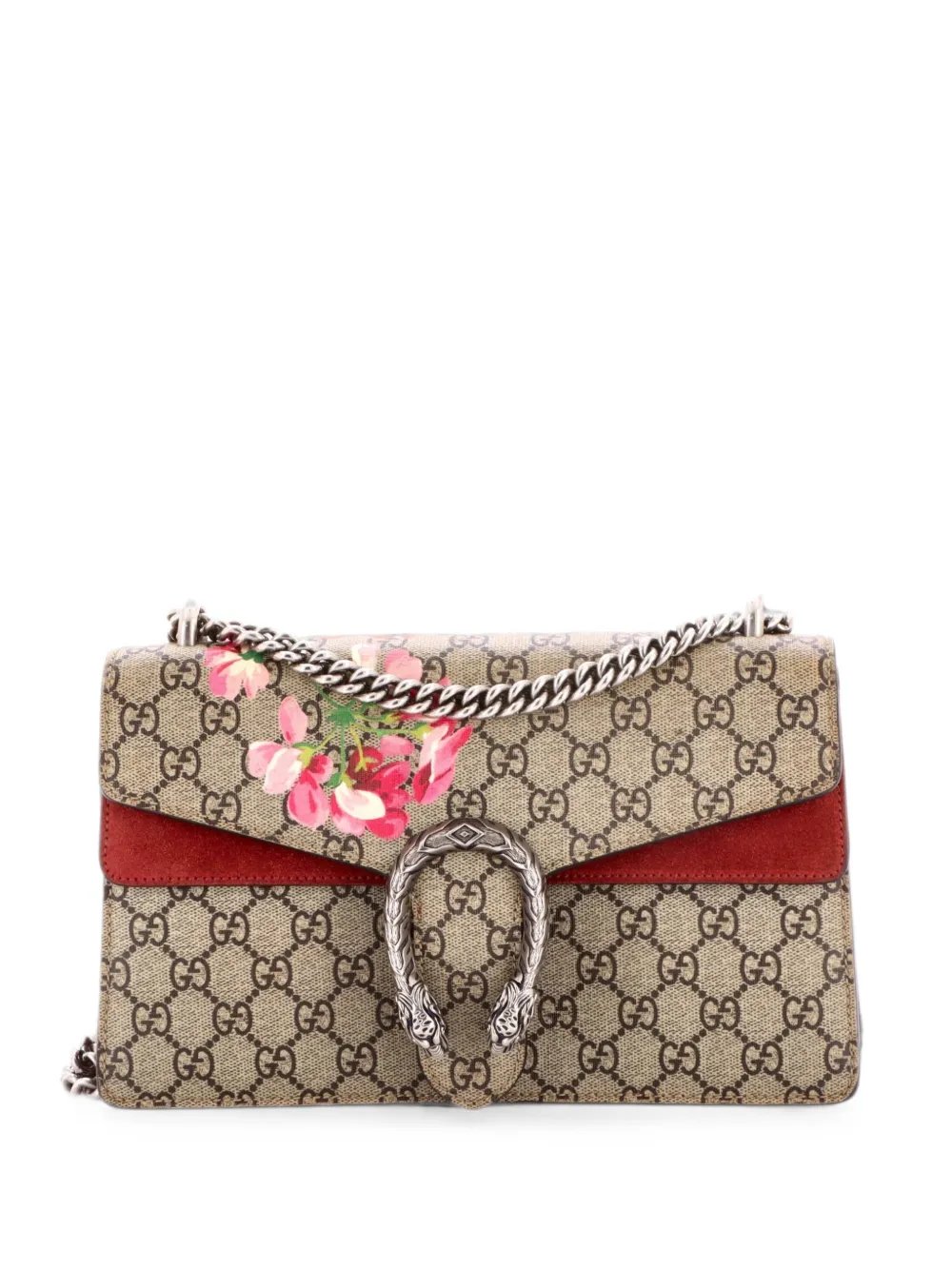 Dionysus Bag Blooms Print GG Coated Canvas Small shoulder bag