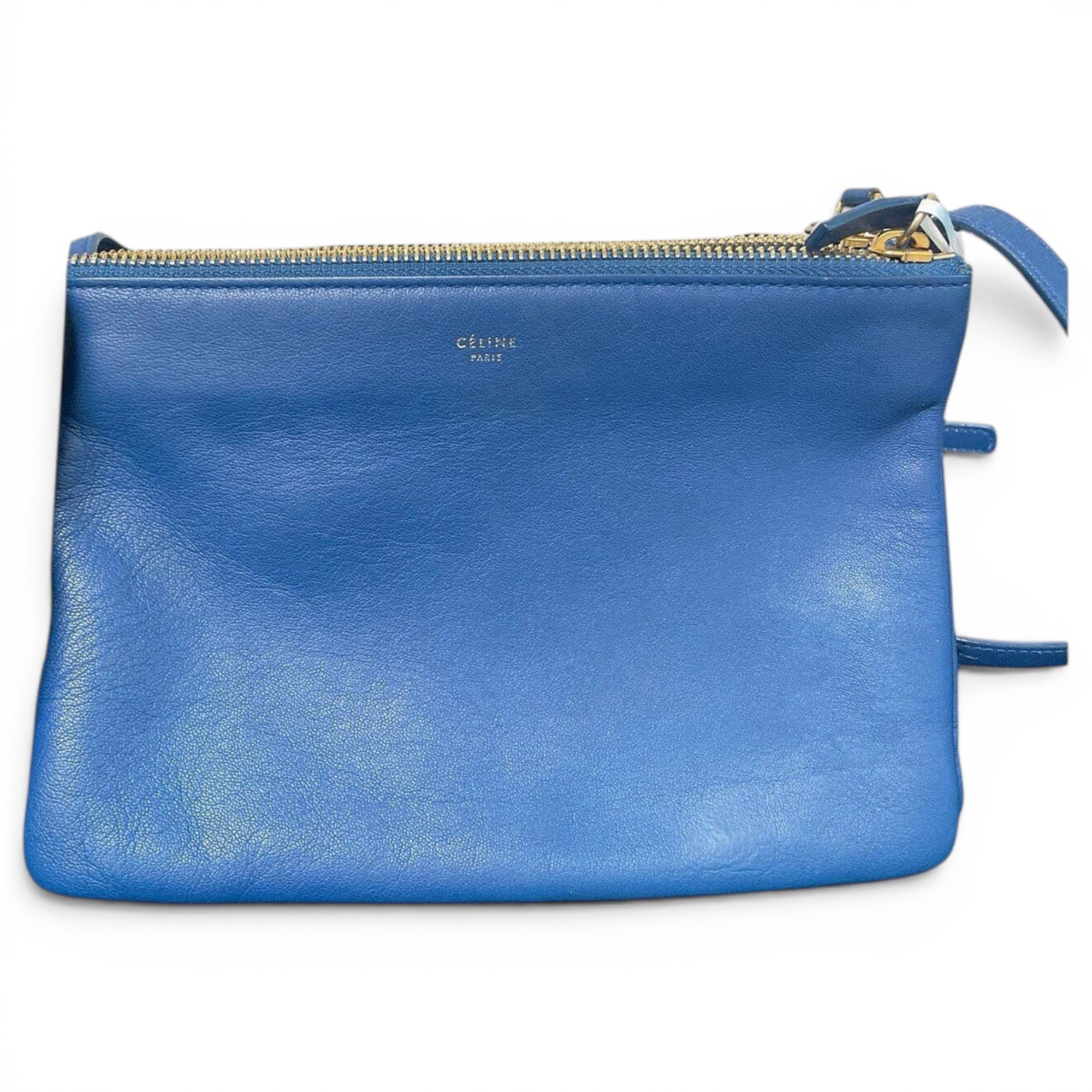 Trio leather crossbody bag