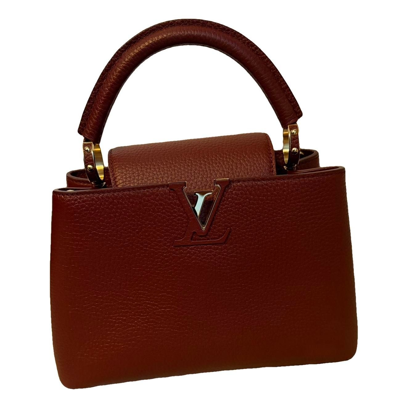Capucines leather handbag