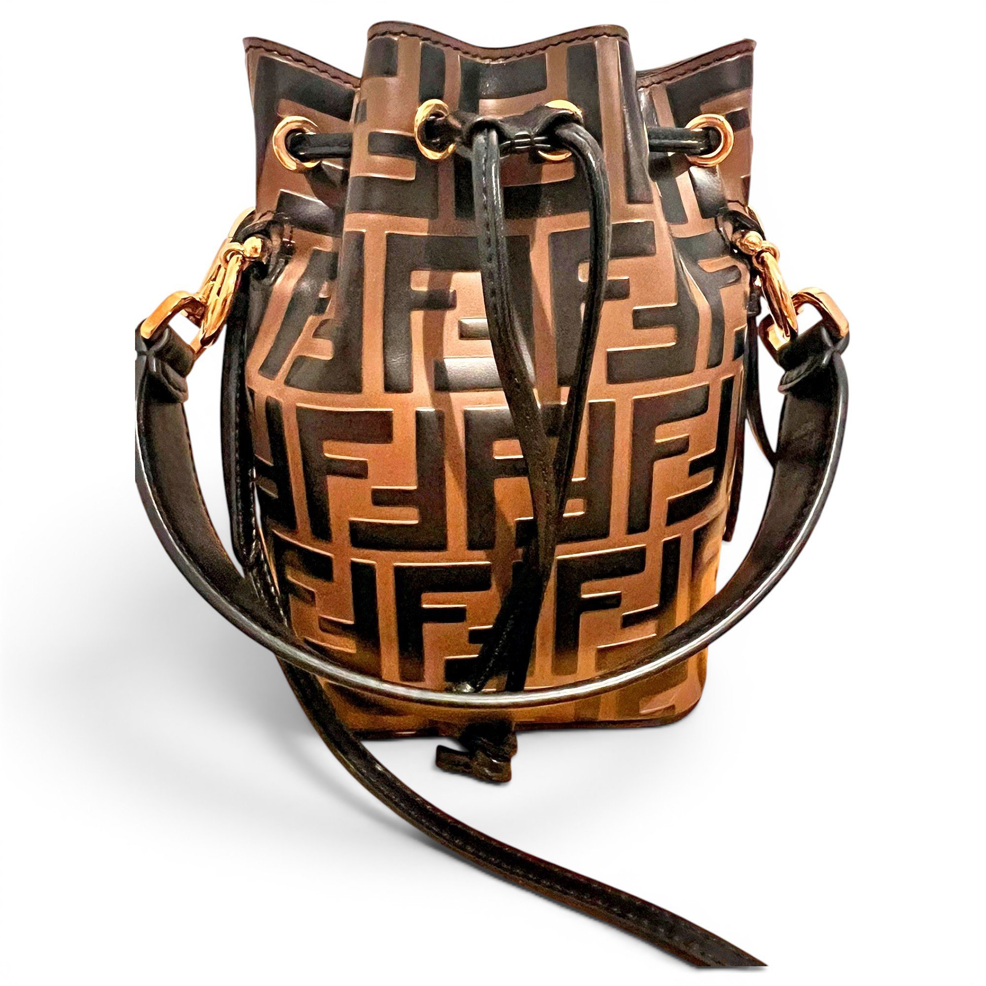 Mon Trésor leather crossbody bag