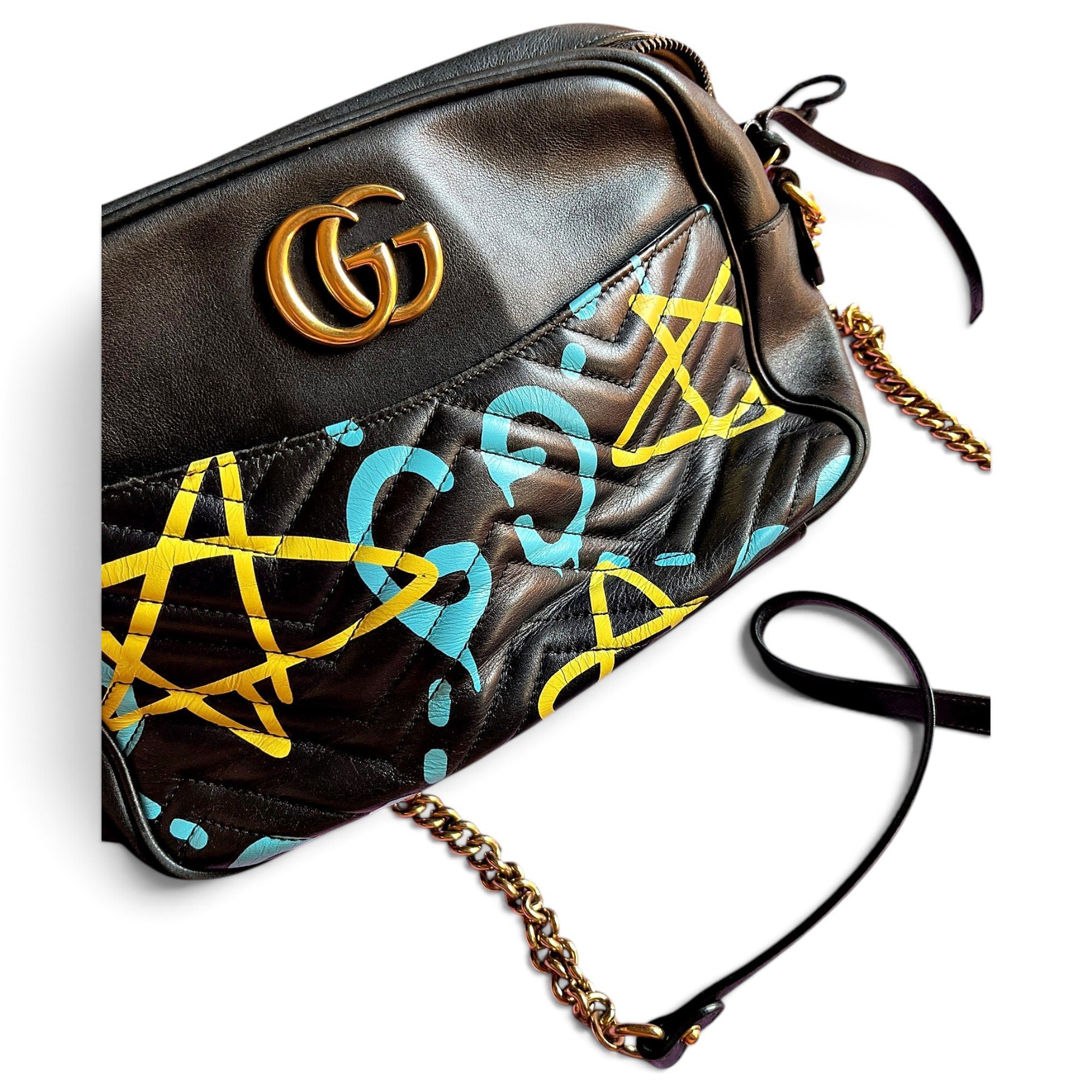 GG Marmont leather crossbody bag