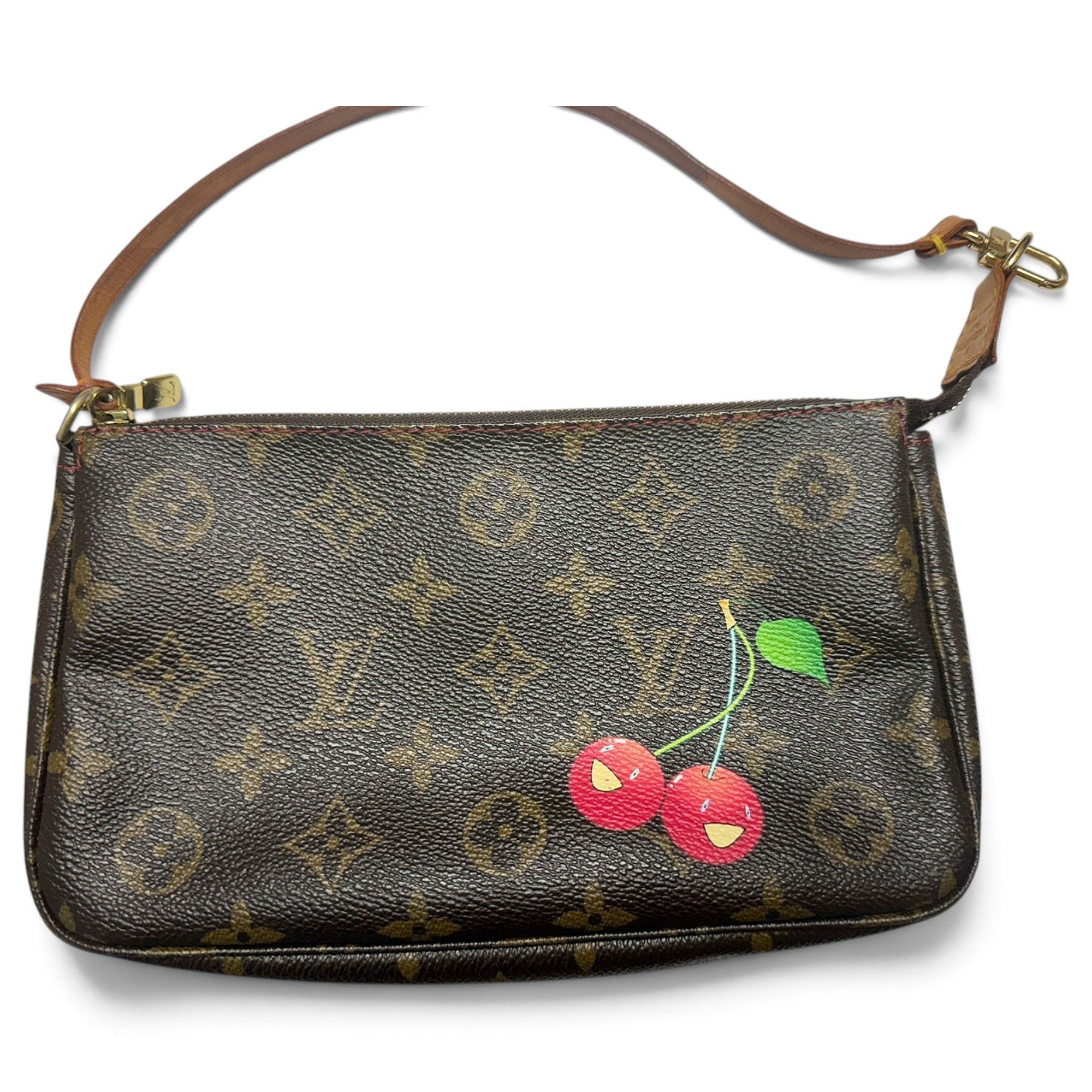 Pochette Accessoire leather bag
