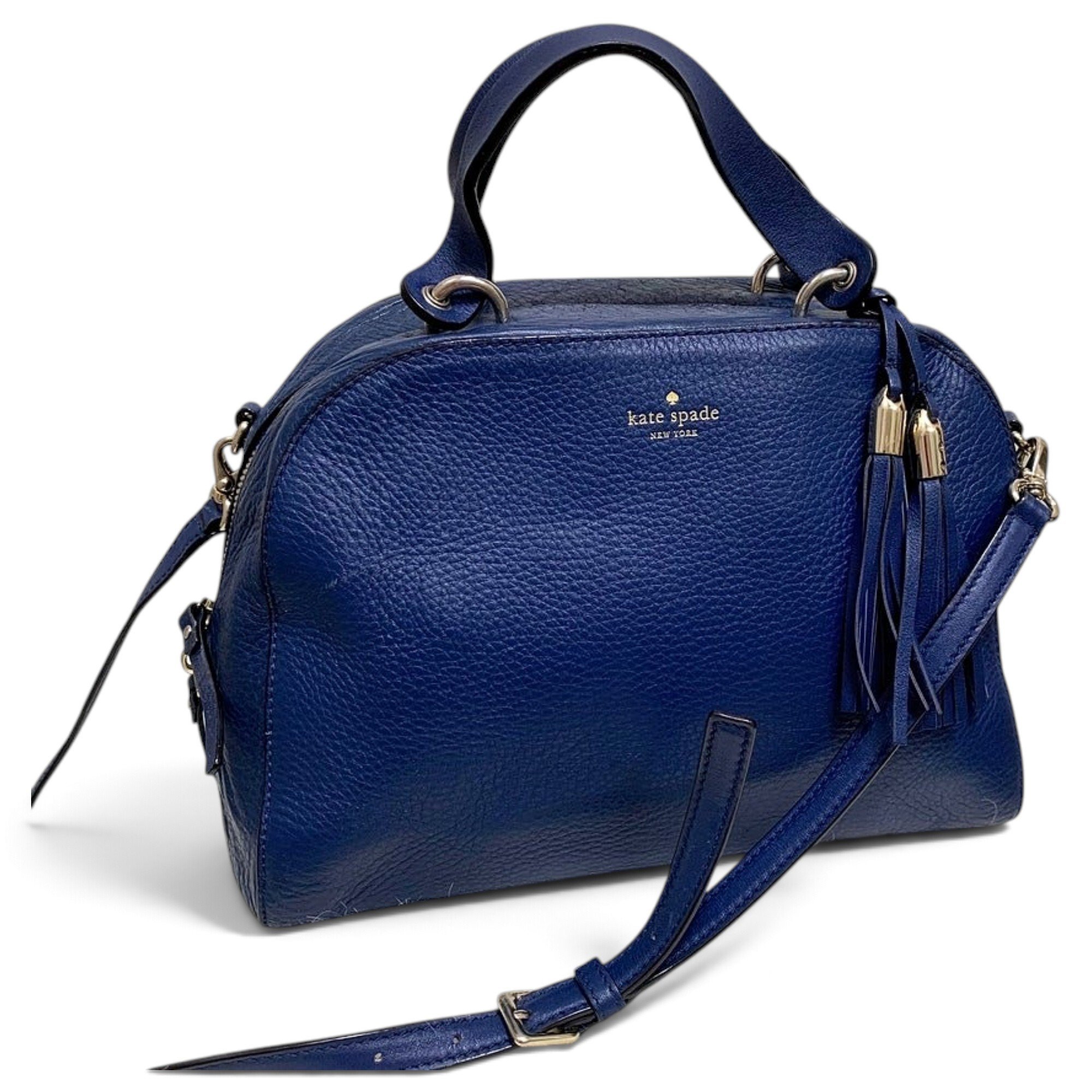 Leather satchel