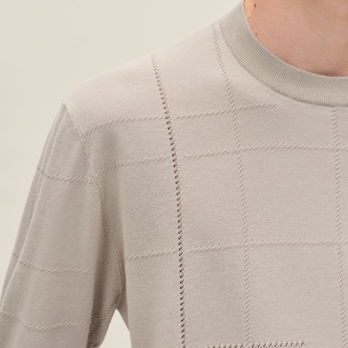 Mastic "Jeu De Points Sellier" Crewneck Sweater