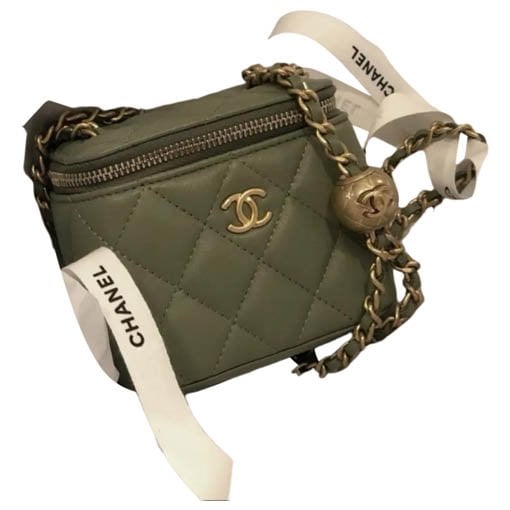 Trendy CC Vanity leather bag