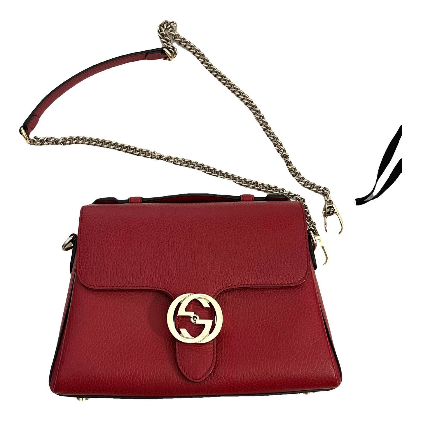 GG Marmont Flap leather handbag