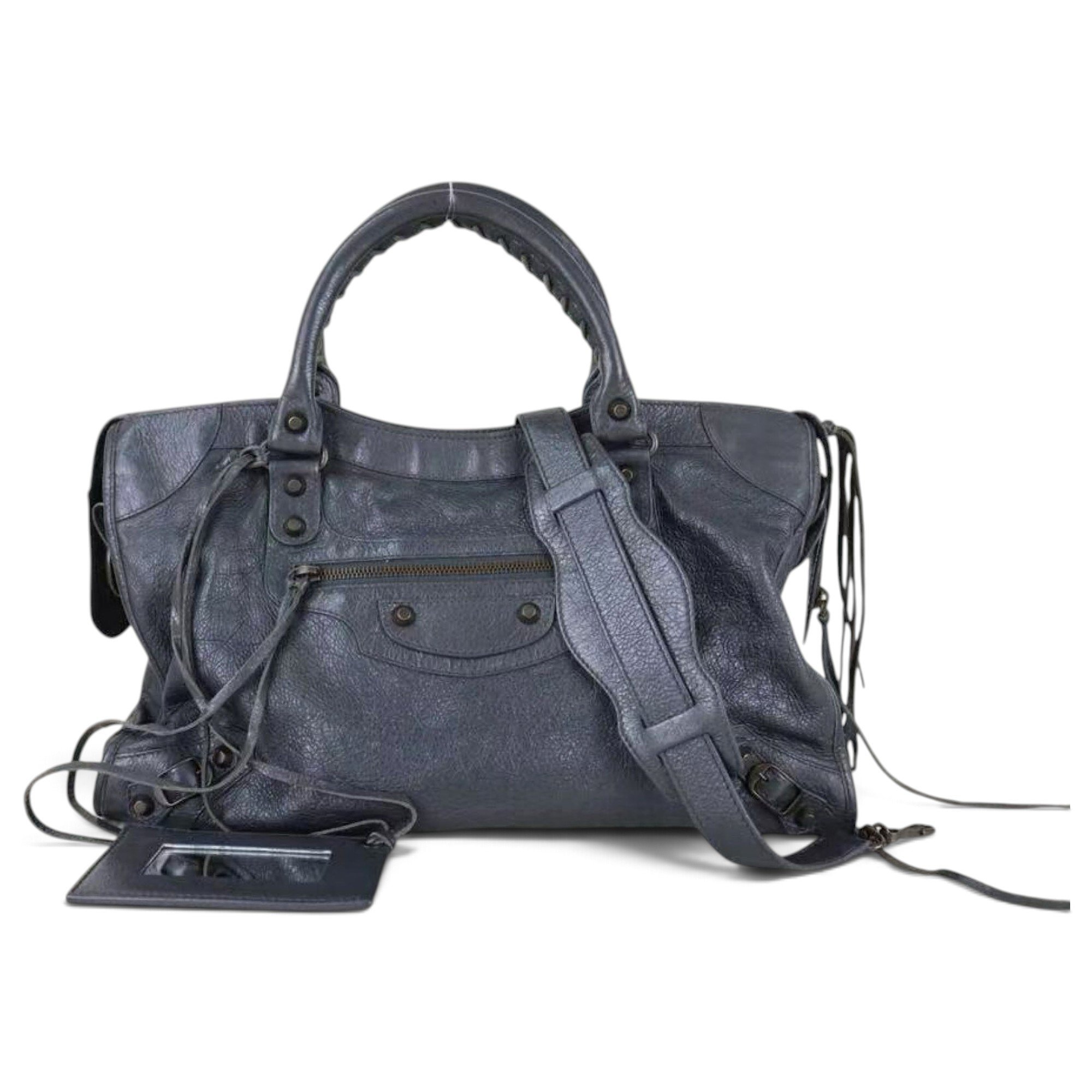 Balenciaga City leather satchel