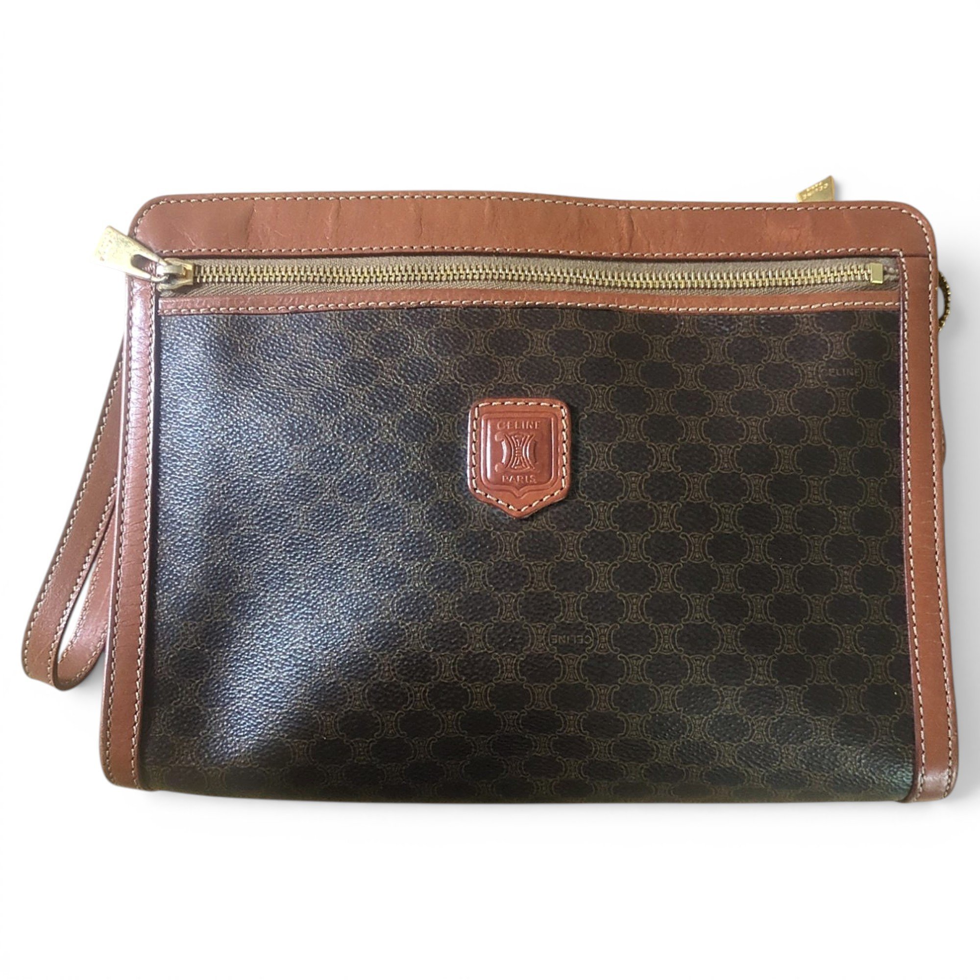 Triomphe Vintage clutch bag