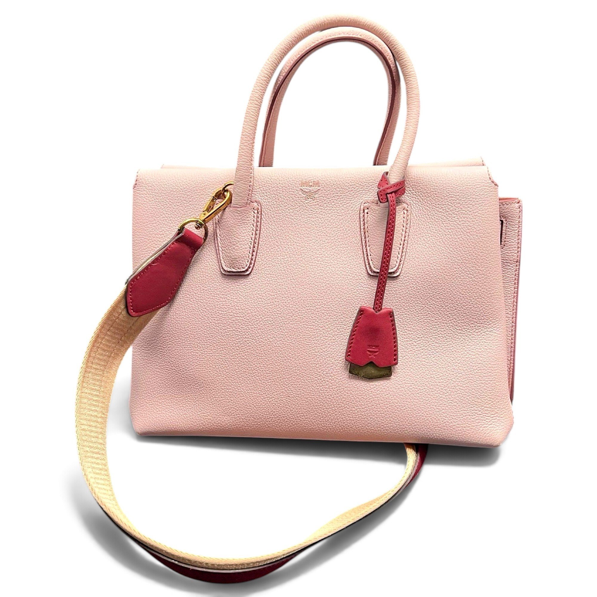 Leather tote