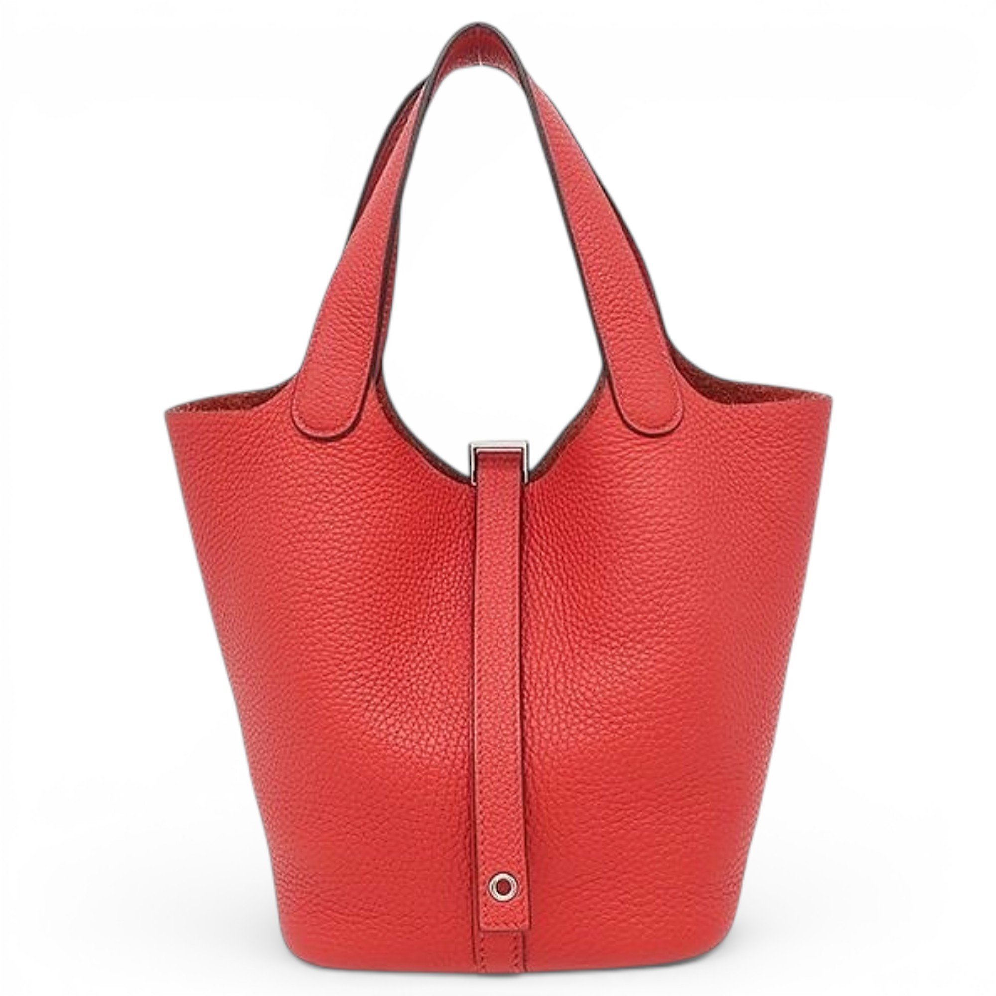 Picotin leather handbag