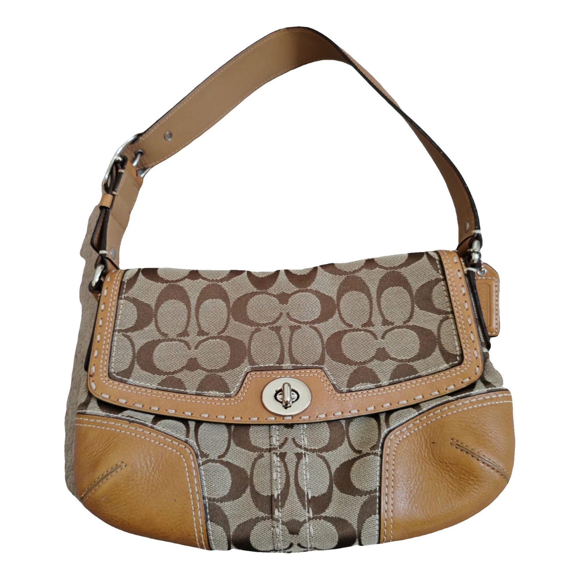Signature Sufflette cloth handbag