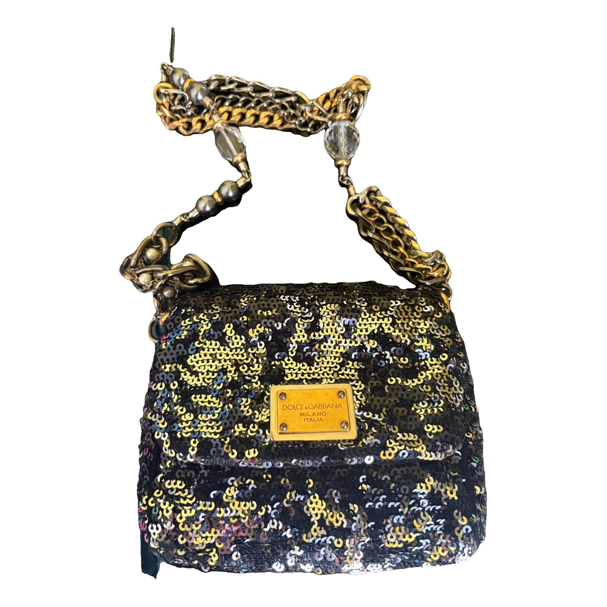 Miss Charles glitter handbag