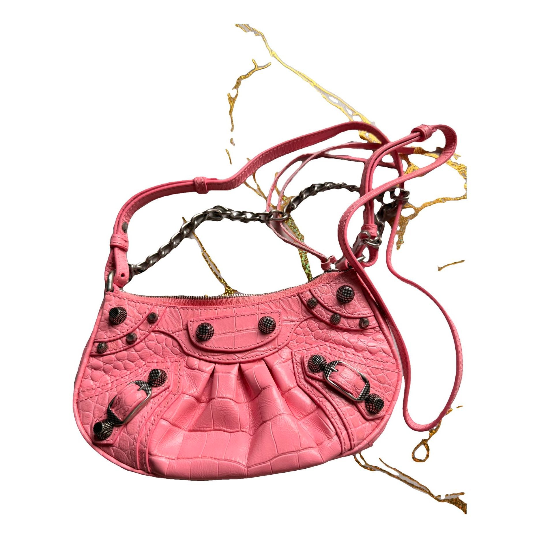 Le Cagole leather mini bag