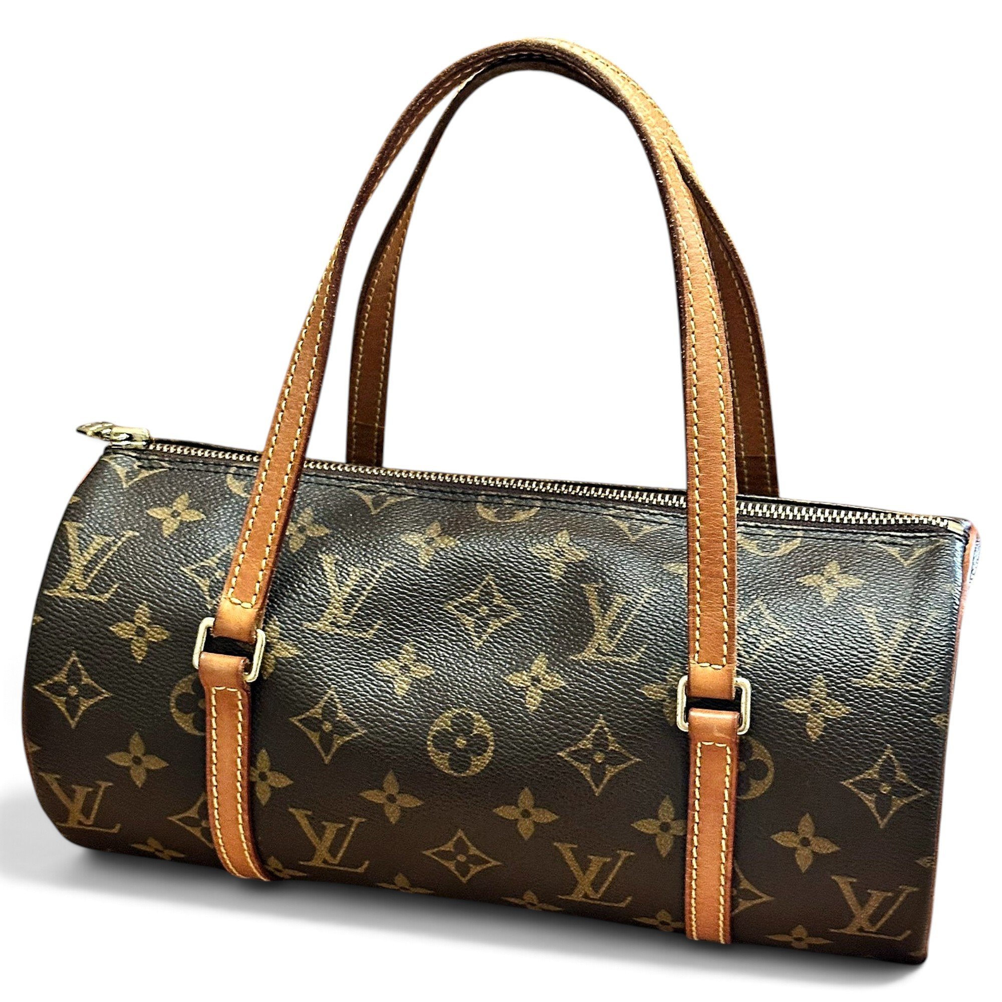 Louis Vuitton Papillon cloth handbag