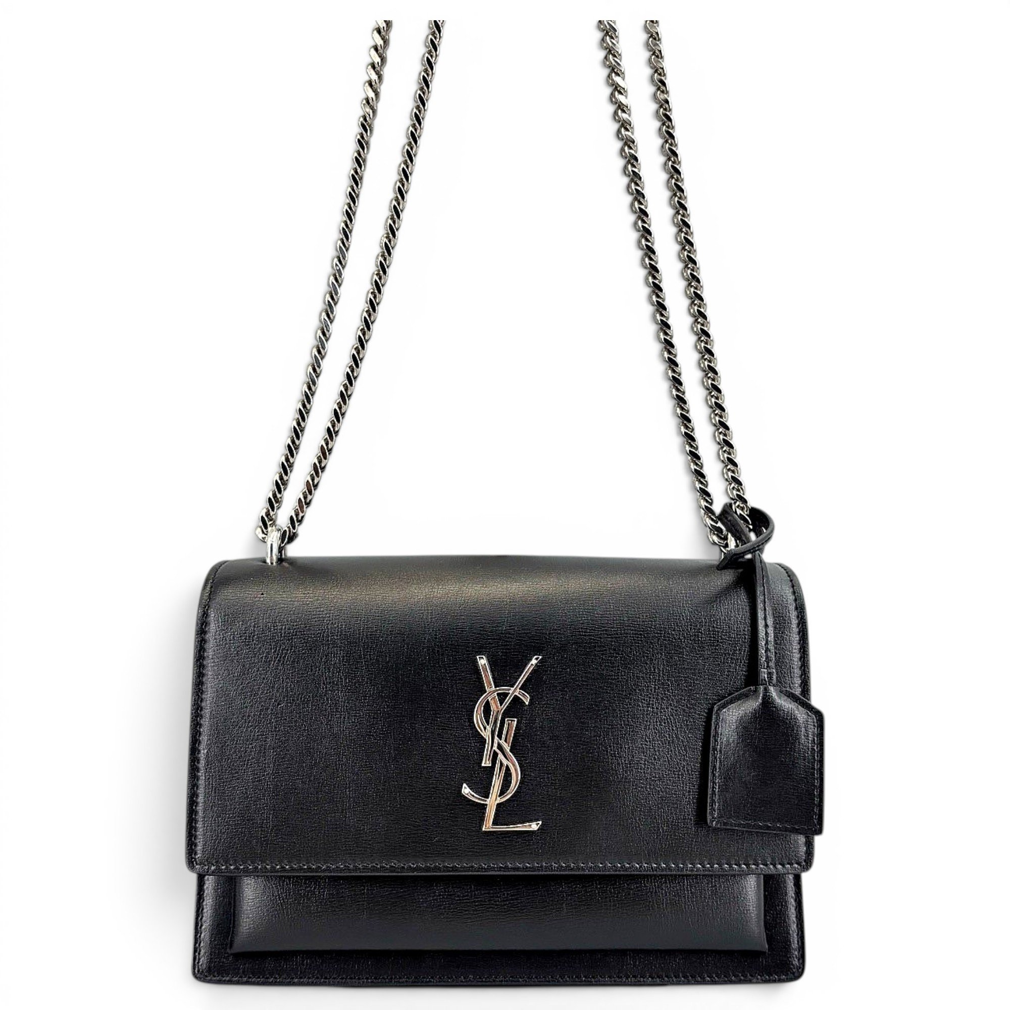 Sunset leather handbag