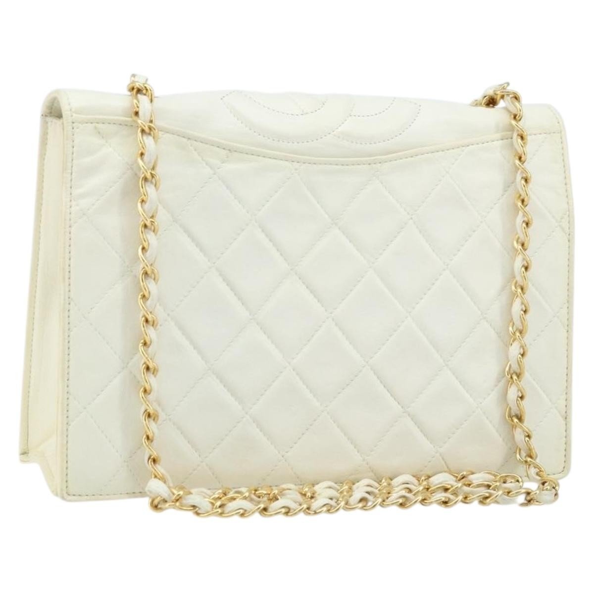 Trendy CC Flap leather handbag
