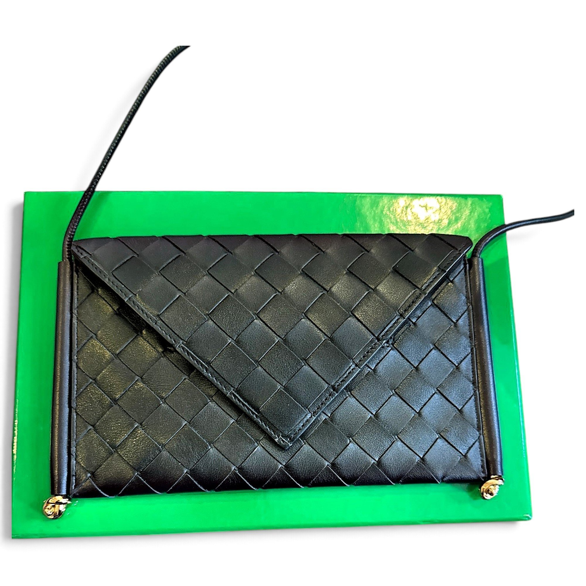 Knot leather crossbody bag