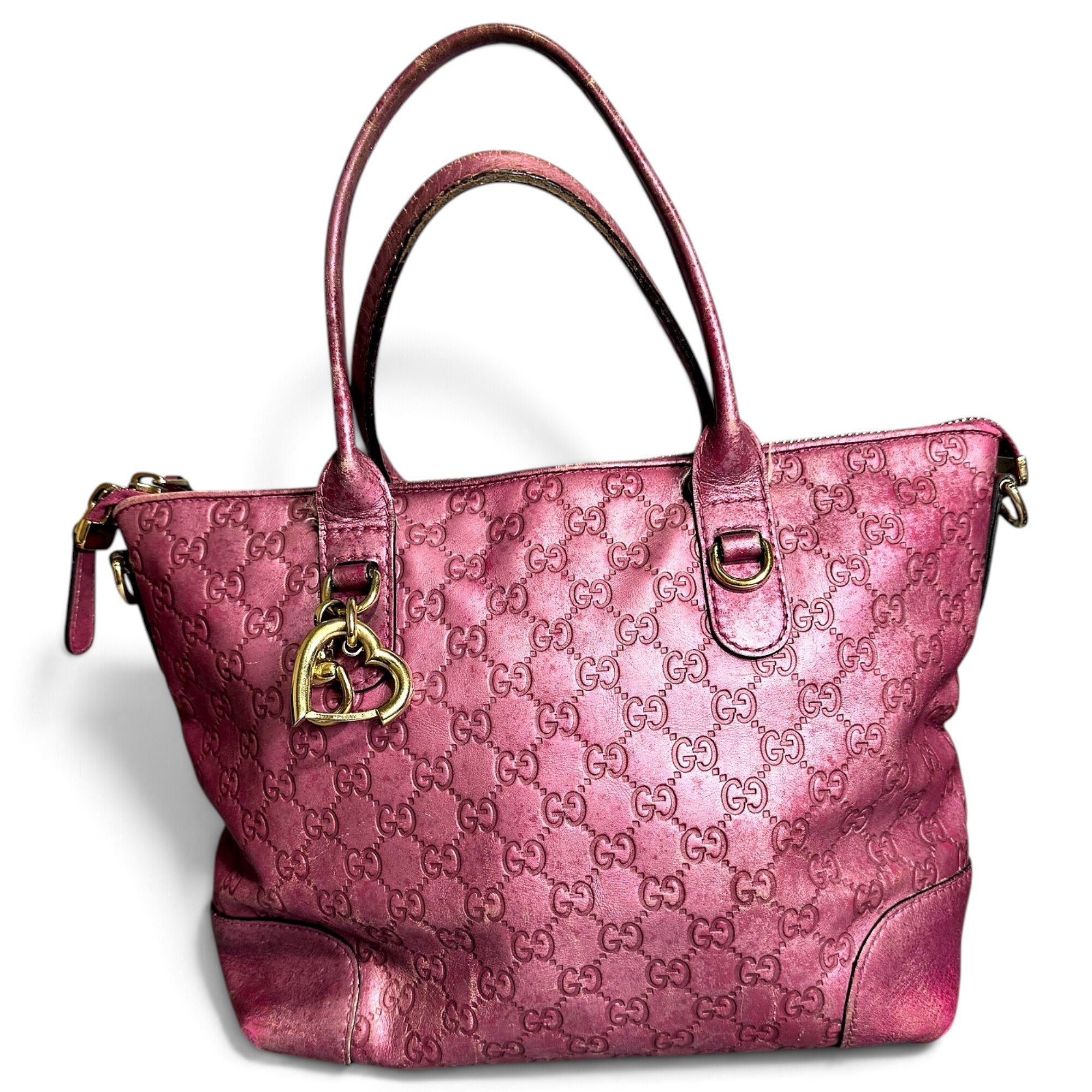 Leather tote