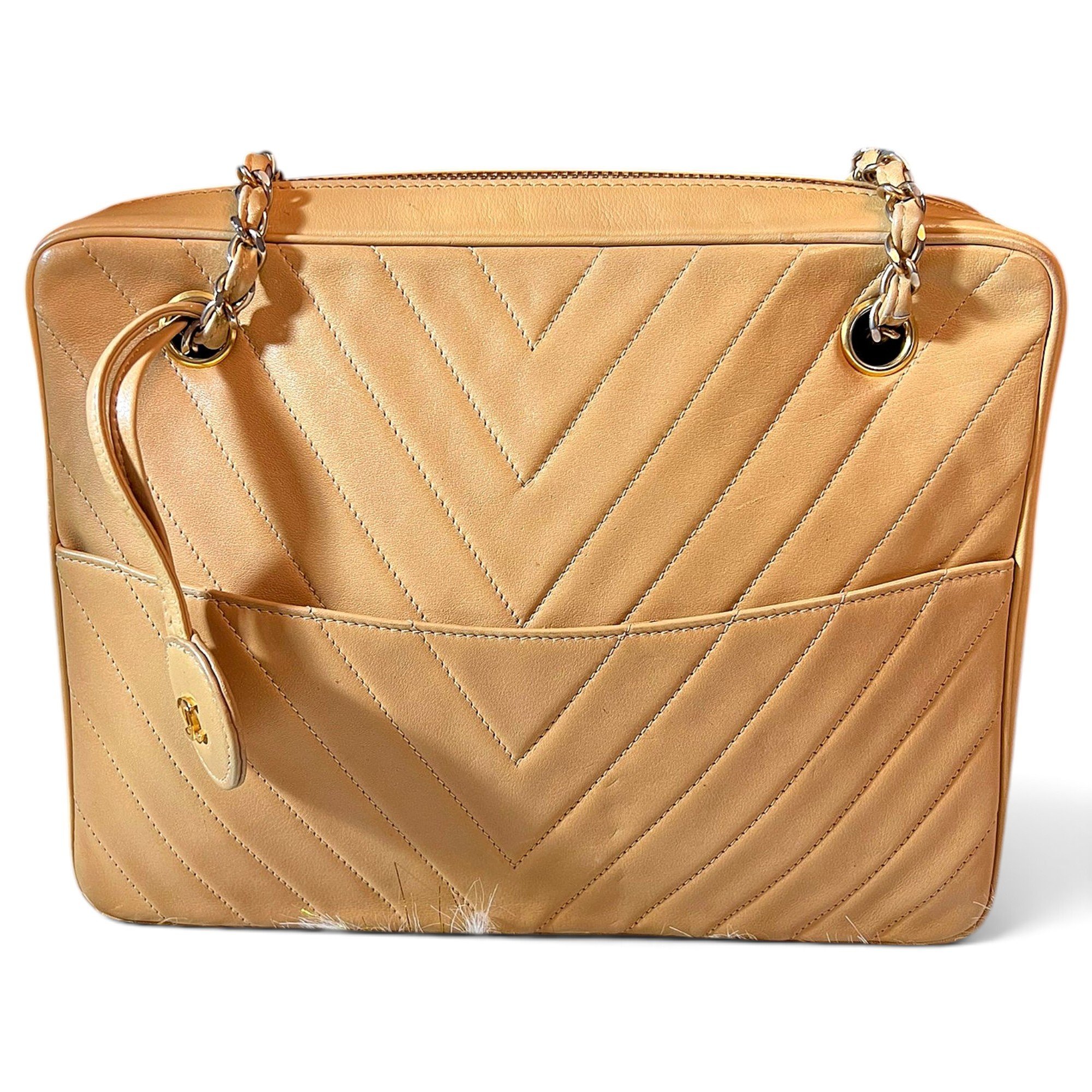 Leather handbag