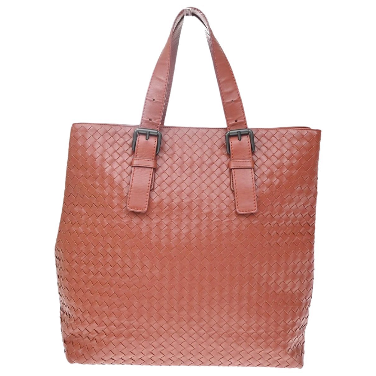 Leather tote