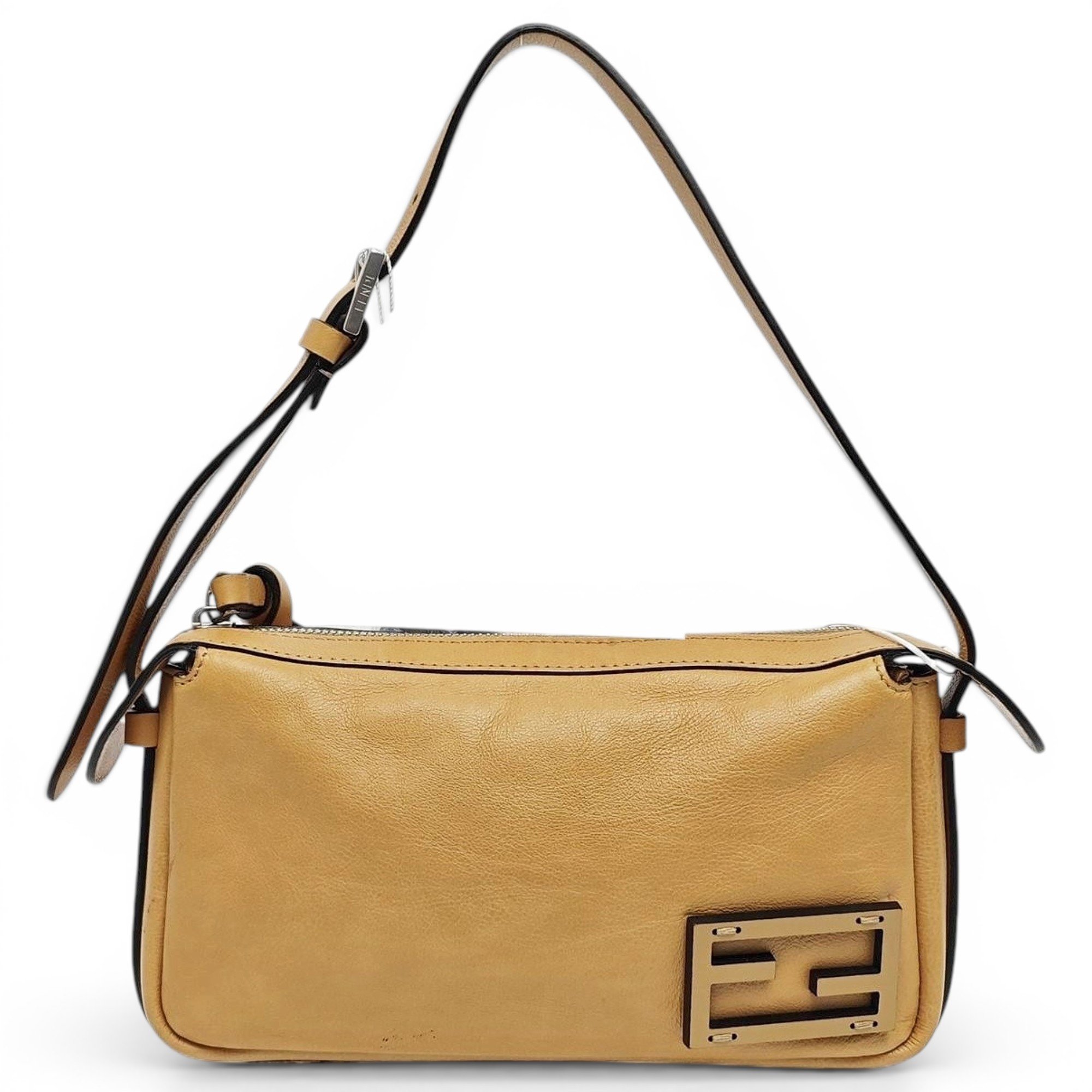 Double F leather handbag