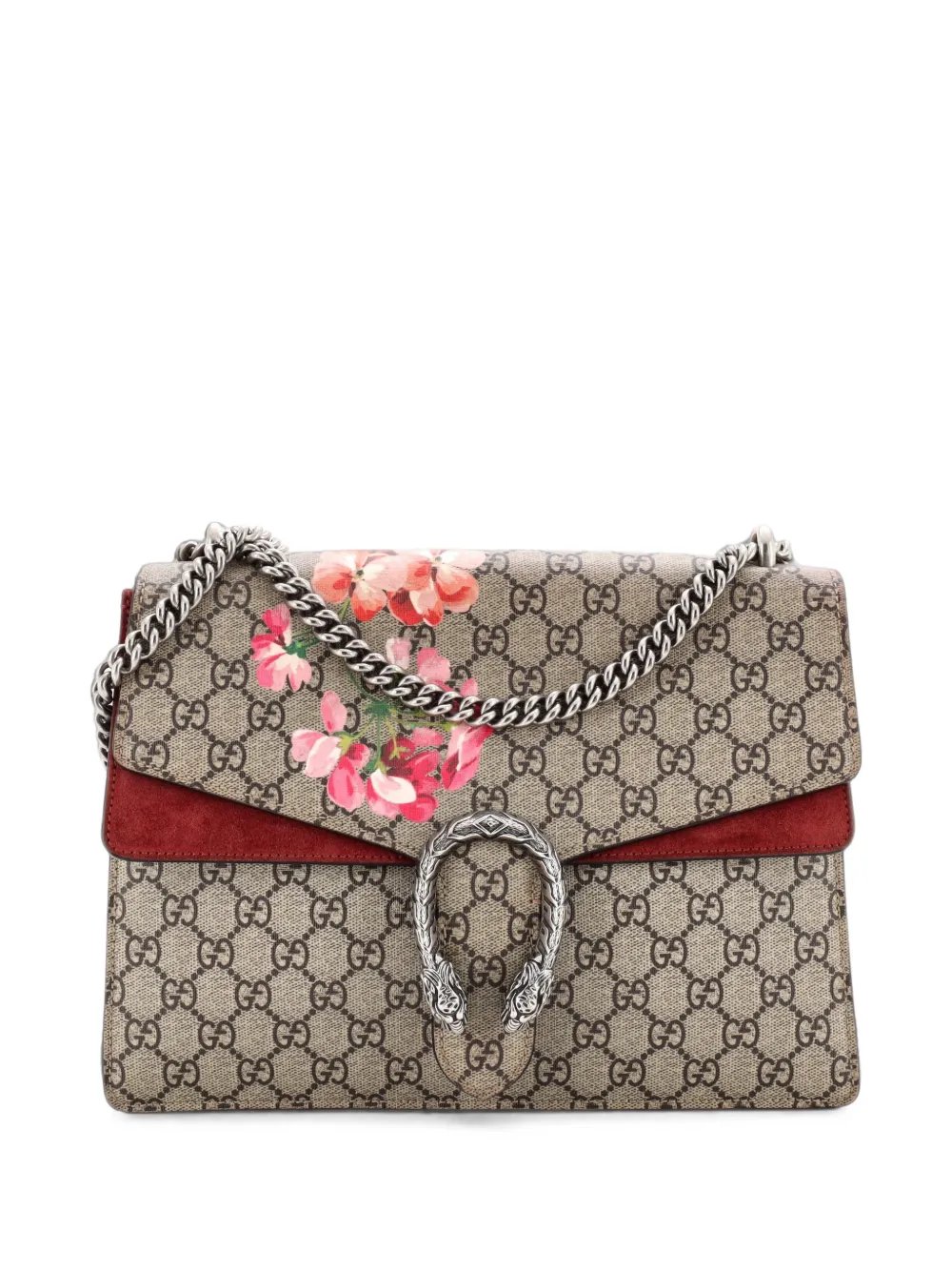 Dionysus Bag Blooms Print GG Coated Canvas Medium shoulder bag