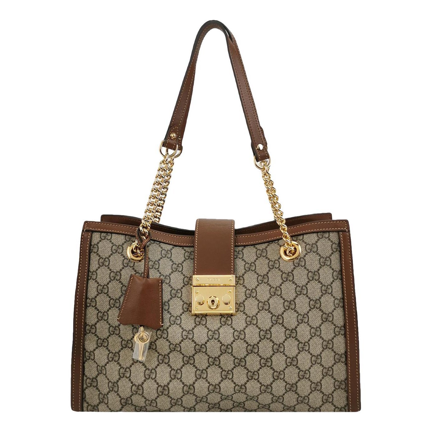 Padlock cloth handbag