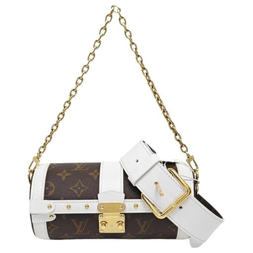 Papillon leather crossbody bag